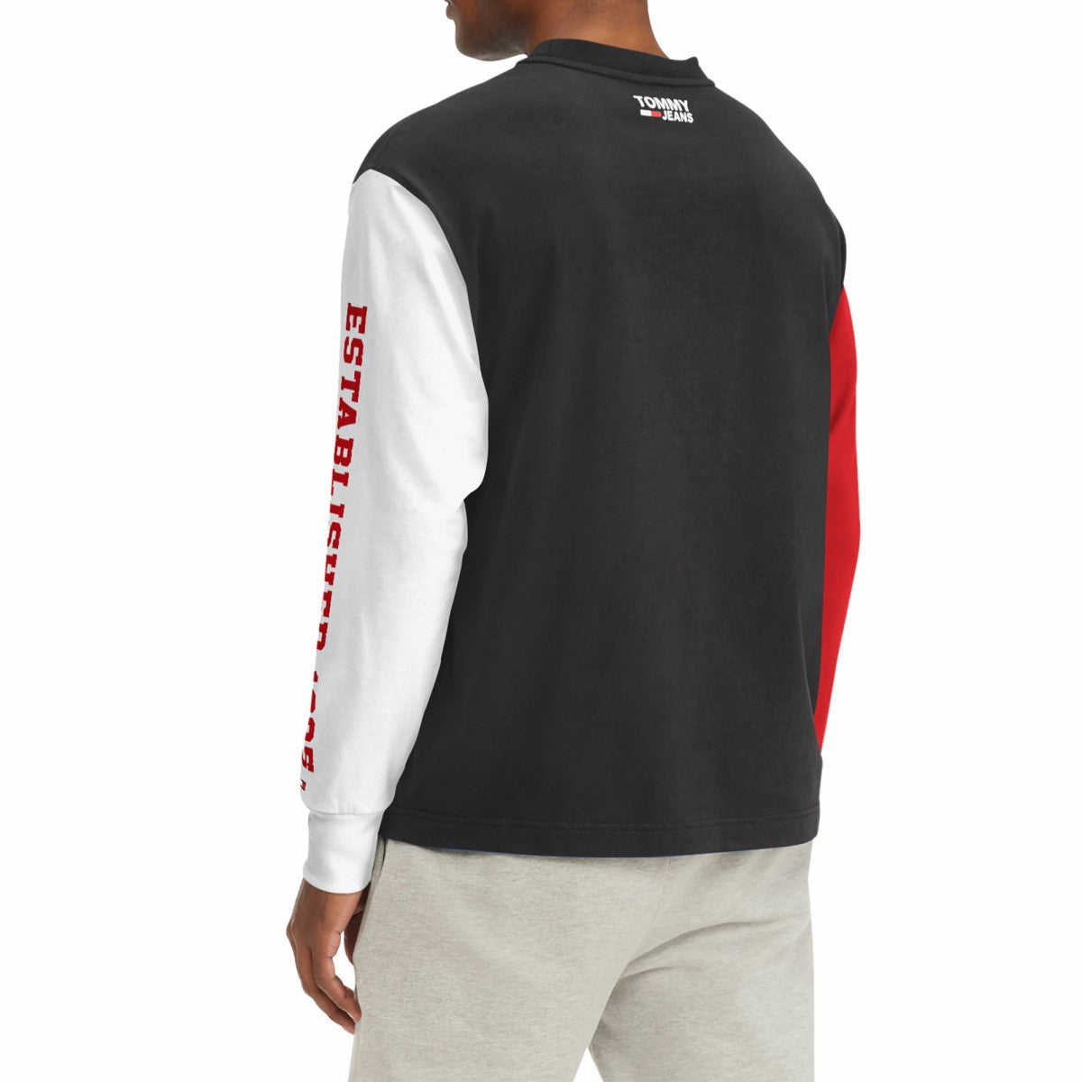 NBA Toronto Raptors Tommy Jeans Richie Color Block Long Sleeve T-Shirt