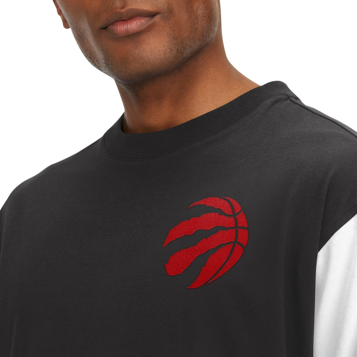 NBA Toronto Raptors Tommy Jeans Richie Color Block Long Sleeve T-Shirt