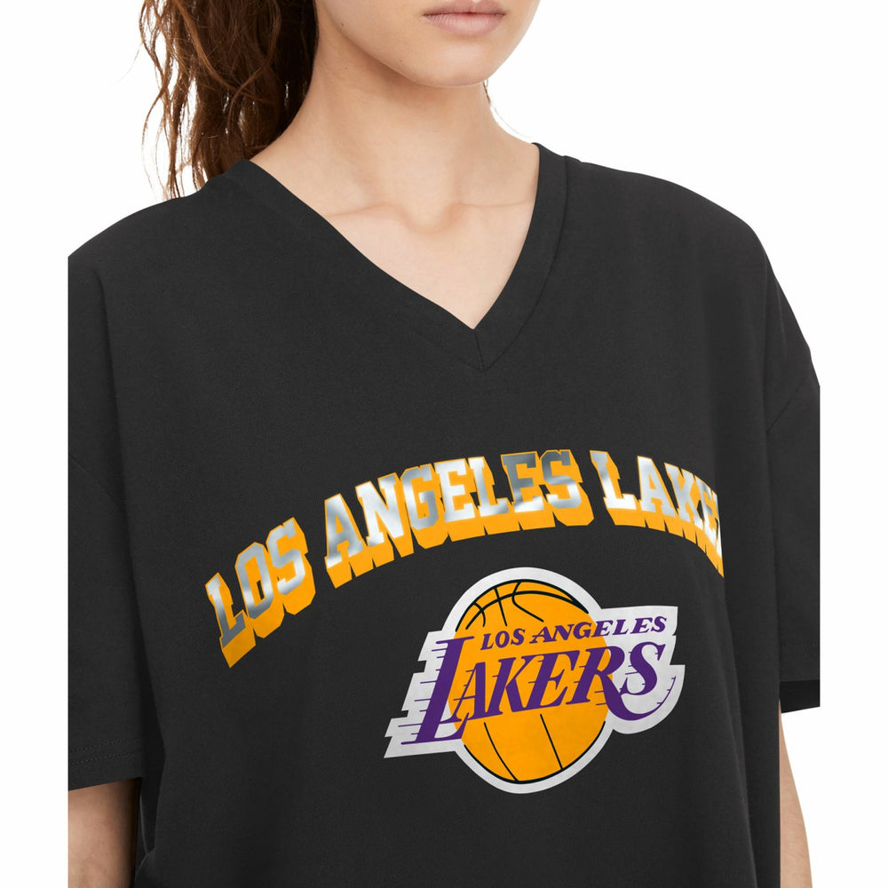 NBA Los Angeles Lakers Tommy Jeans Women's Ashley V-Neck T-Shirt