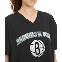 NBA Brooklyn Nets Tommy Jeans Women's Ashley V-Neck T-Shirt