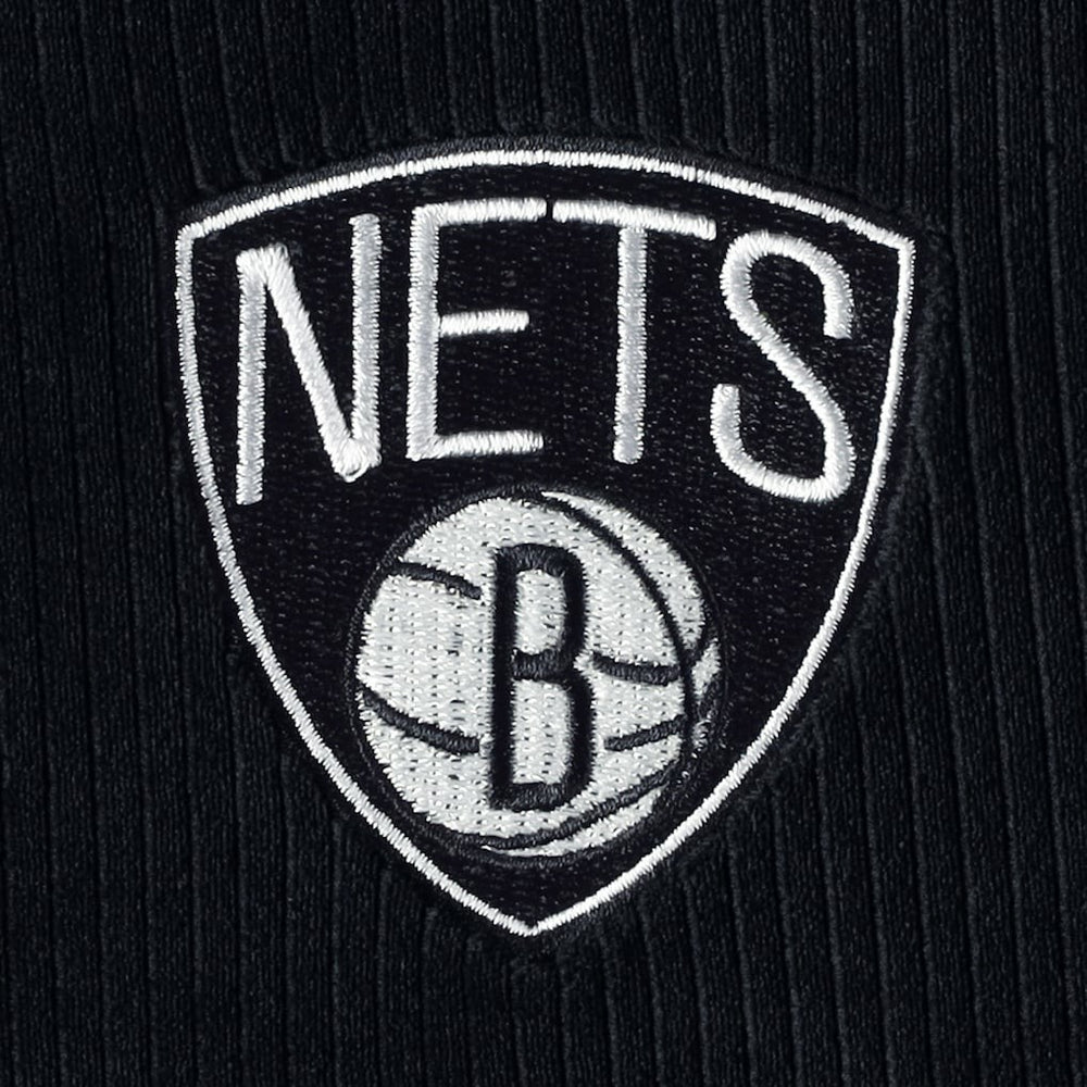 NBA Brooklyn Nets Touch Women's End Line Velour Pullover Hoodie