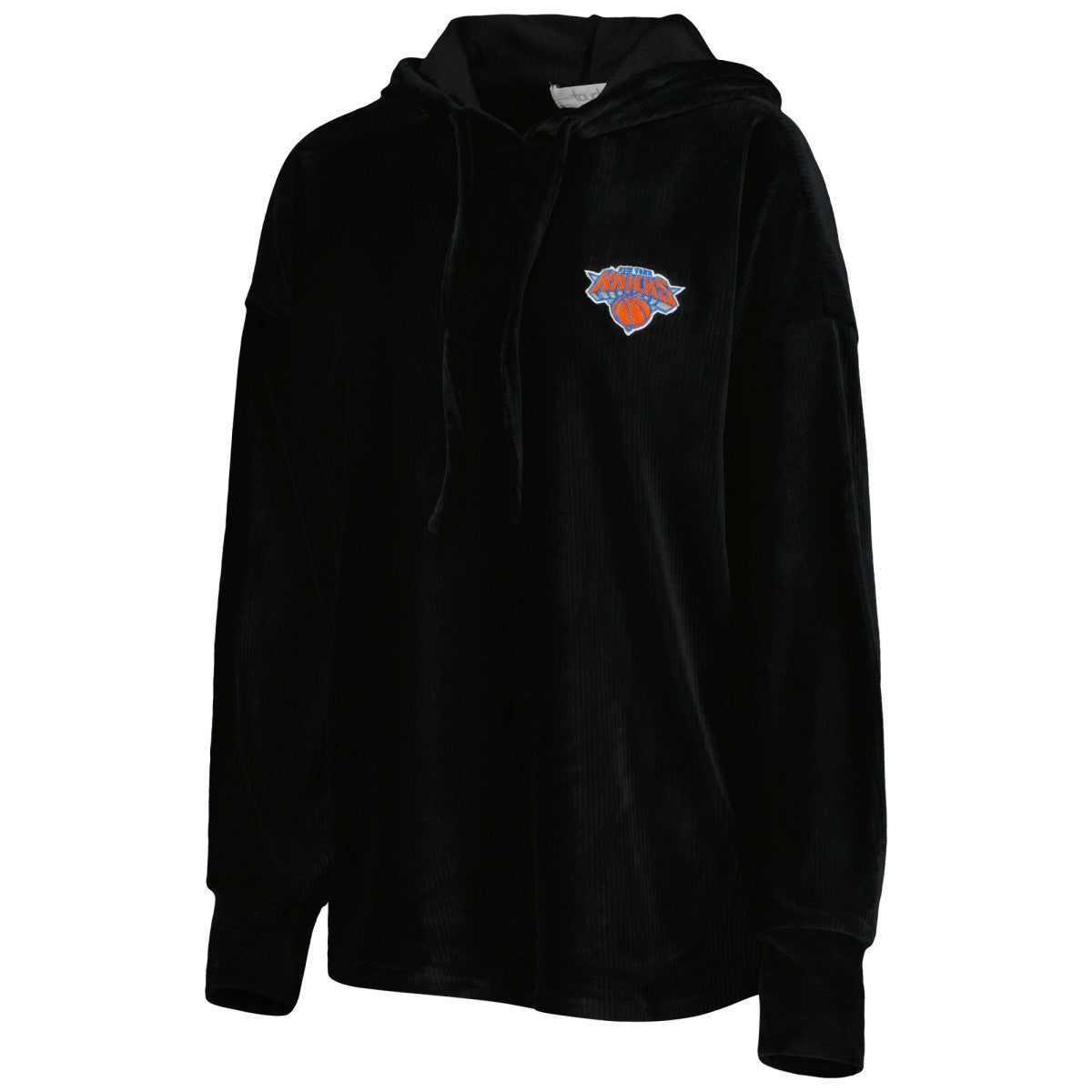 NBA New York Knicks Touch Women's End Line Velour Pullover Hoodie