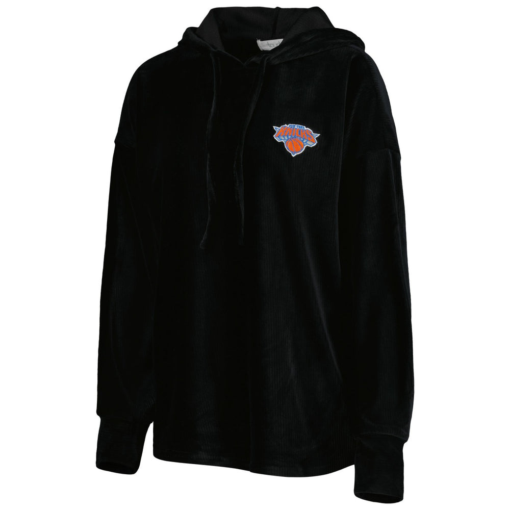 NBA New York Knicks Touch Women's End Line Velour Pullover Hoodie