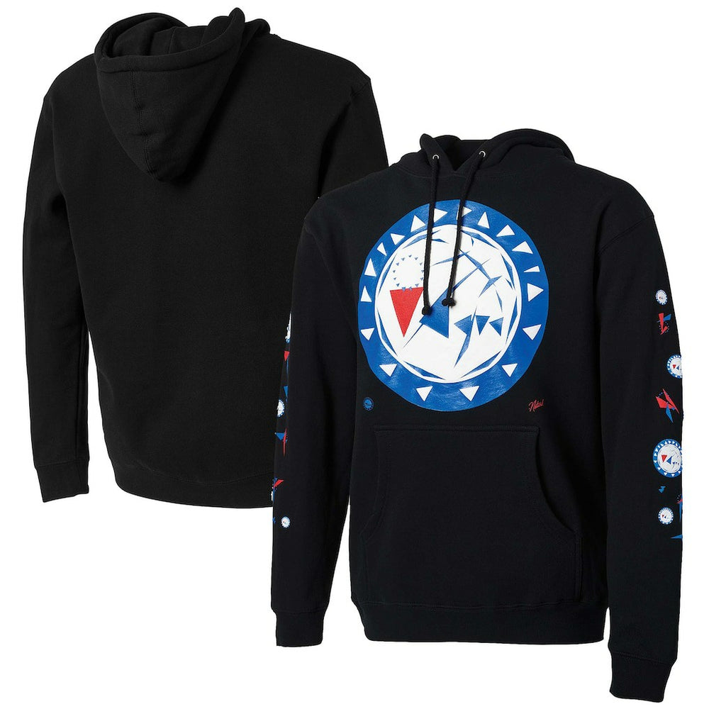 NBA Philadelphia 76ers NBA x Naturel No Caller ID Pullover Hoodie