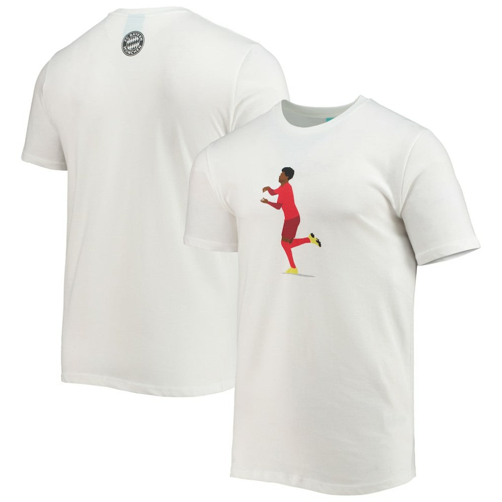 Serge Gnabry Bayern Munich Hands-of-God T-Shirt -  White