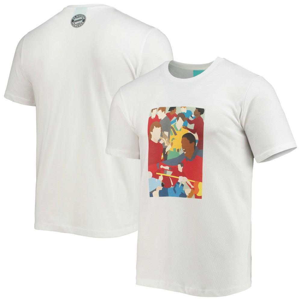 Bayern Munich Hands-of-God T-Shirt -  White