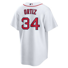 MLB David Ortiz Boston Red Sox Nike Home Replica Player Jersey