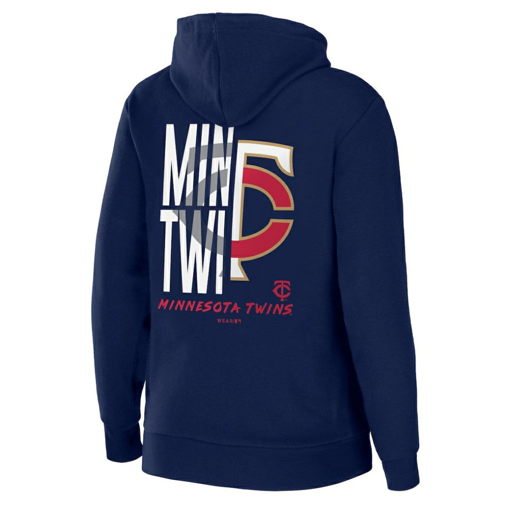 MLB Minnesota Twins WEAR by Erin Andrews Women's Sponge Fleece Full-Zip Hoodie
