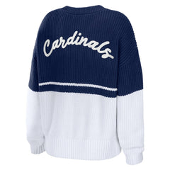 MLB St. Louis Cardinals WEAR by Erin Andrews Women's Chunky Pullover Sweatshirt