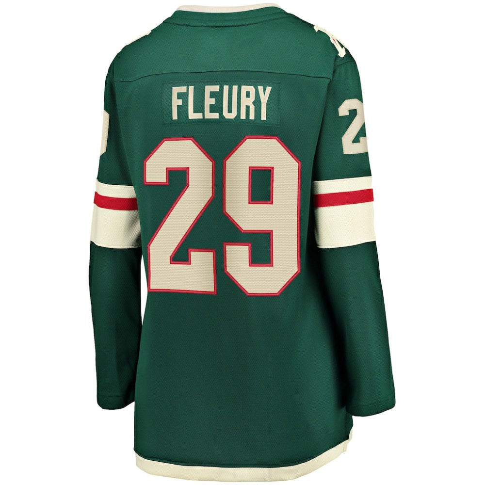 NHL Green Marc-Andre Fleury Minnesota Wild Fanatics Women's Home Breakaway Player Jersey