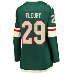 NHL Green Marc-Andre Fleury Minnesota Wild Fanatics Women's Home Breakaway Player Jersey