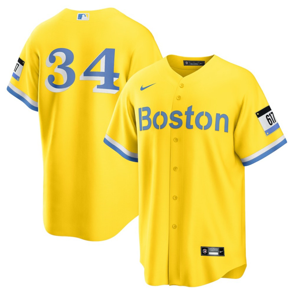 MLB David Ortiz Boston Red Sox Nike Retired Player City Connect Replica Jersey