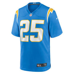 Joshua Kelley  Game Jersey - Los Angeles Chargers