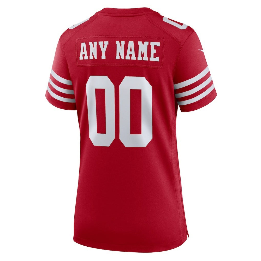 Women's Game Custom Jersey - San Francisco 49ers