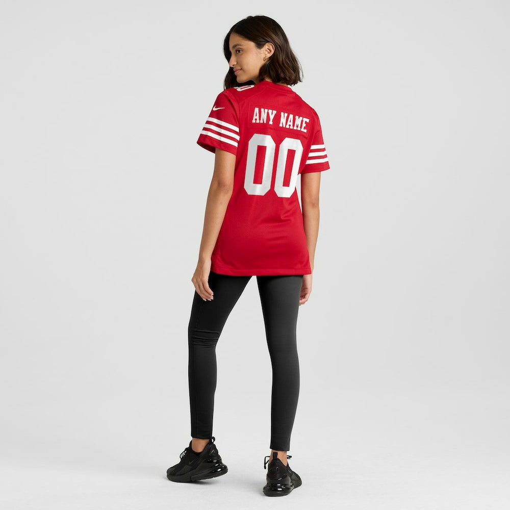 Women's Game Custom Jersey - San Francisco 49ers