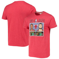 NBA DeMar DeRozan/Zach LaVine Chicago Bulls Homage NBA Jam Tri-Blend T-Shirt sale