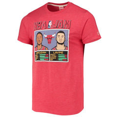 NBA DeMar DeRozan/Zach LaVine Chicago Bulls Homage NBA Jam Tri-Blend T-Shirt sale