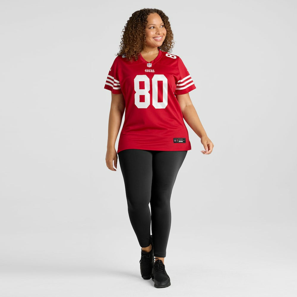 Jerry Rice  Women's Retired Player Game Jersey - San Francisco 49ers