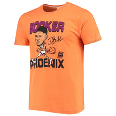 NBA Devin Booker Phoenix Suns Homage Caricature Tri-Blend T-Shirt