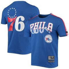 NBA Philadelphia 76ers Pro Standard Men's Mesh Capsule Taping T-Shirt