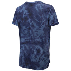 NHL Deep Sea Blue Seattle Kraken Majestic Threads Women's Boyfriend Tie-Dye T-Shirt