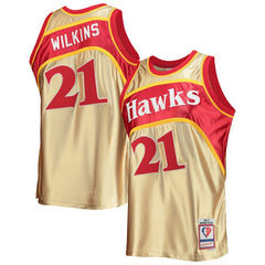 NBA Dominique Wilkins Atlanta Hawks 75th Anniversary 1986/87 Hardwood Classics Swingman Jersey
