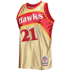NBA Dominique Wilkins Atlanta Hawks 75th Anniversary 1986/87 Hardwood Classics Swingman Jersey