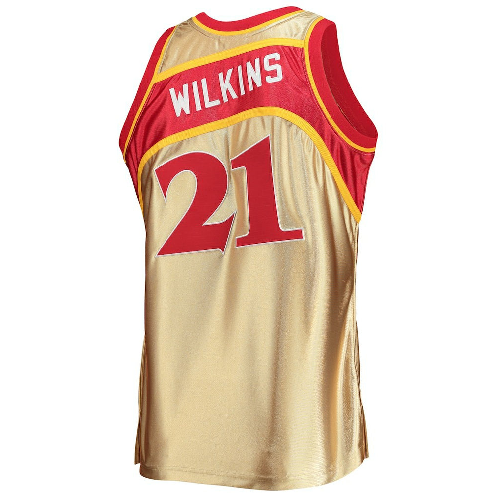 NBA Dominique Wilkins Atlanta Hawks 75th Anniversary 1986/87 Hardwood Classics Swingman Jersey