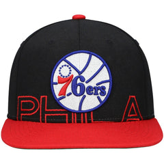 NBA Philadelphia 76ers Hardwood Classics Low Big Face Snapback Hat