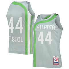 NBA Pete Maravich Atlanta Hawks 75th Anniversary 1971/72 Hardwood Classics Swingman Jersey