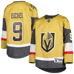 NHL Gold Jack Eichel Vegas Golden Knights Youth Home Premier Player Jersey