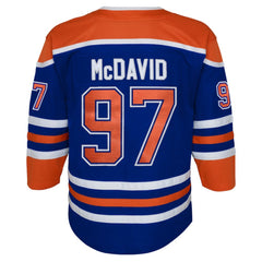NHL Royal Connor McDavid Edmonton Oilers Youth Home Premier Player Jersey