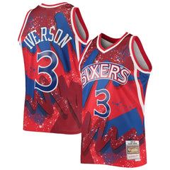 NBA Allen Iverson Philadelphia 76ers Hardwood Classics 1996/97 Hyper Hoops Swingman Jersey