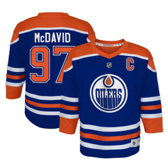NHL Royal Connor McDavid Edmonton Oilers Youth Home Replica Player Jersey