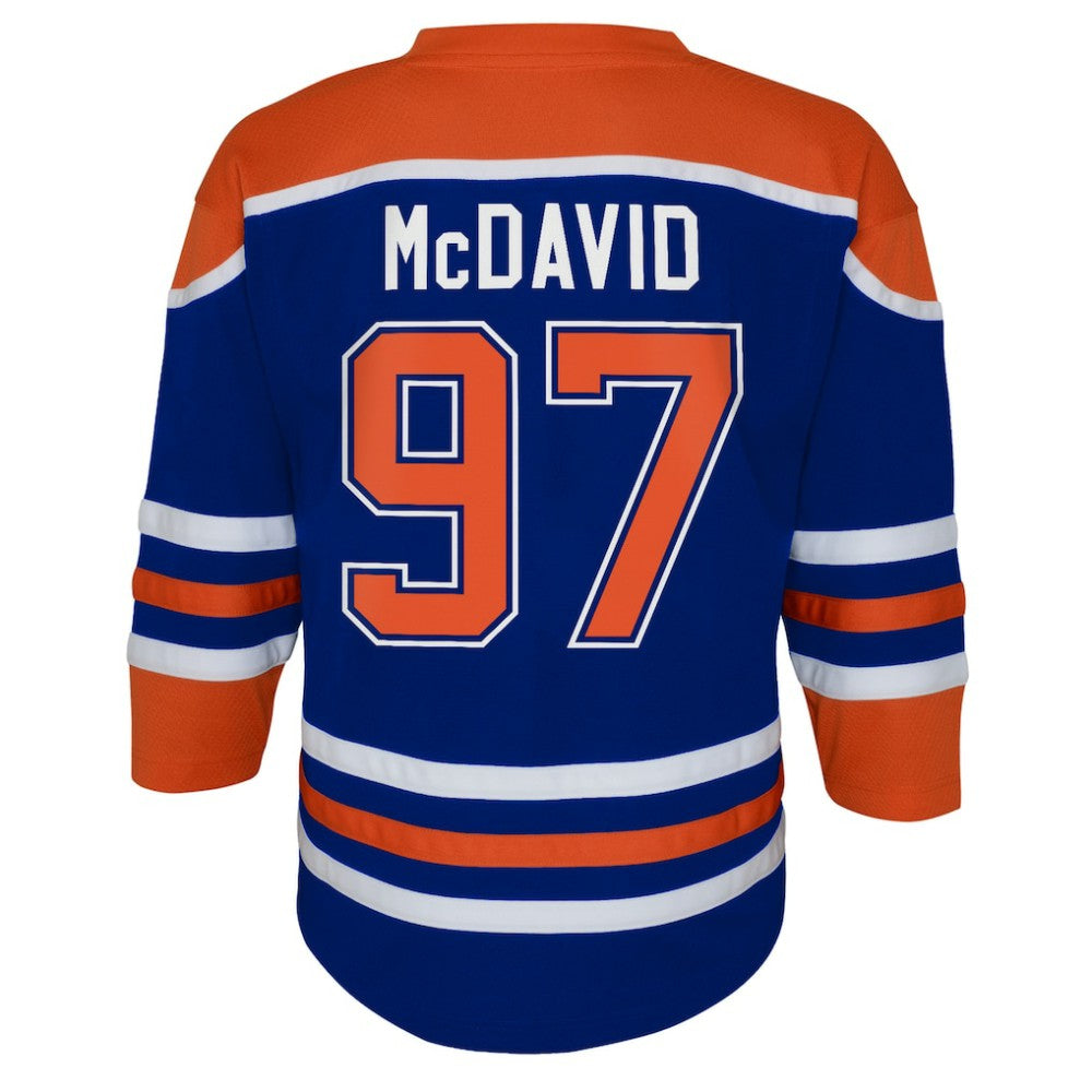 NHL Royal Connor McDavid Edmonton Oilers Youth Home Replica Player Jersey