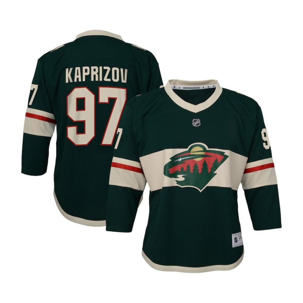 NHL Green Kirill Kaprizov Minnesota Wild Youth Home Replica Player Jersey