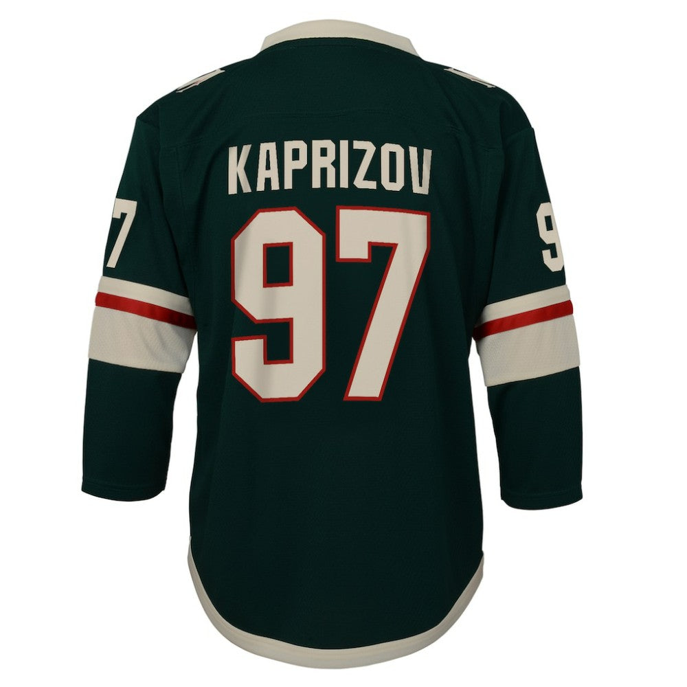 NHL Green Kirill Kaprizov Minnesota Wild Youth Home Replica Player Jersey