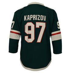 NHL Green Kirill Kaprizov Minnesota Wild Youth Home Replica Player Jersey