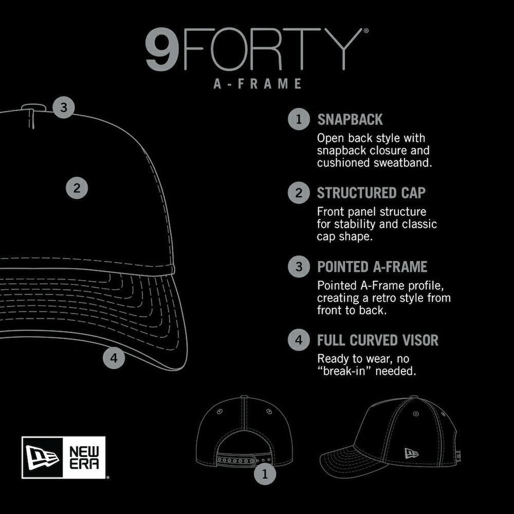 A-Frame Trucker 9FORTY Adjustable Hat - Cincinnati Bengals
