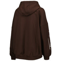 Tommy Hilfiger Women's Becca Drop Shoulder Pullover Hoodie - Cleveland Browns