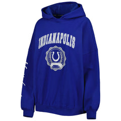 Tommy Hilfiger Women's Becca Drop Shoulder Pullover Hoodie - Indianapolis Colts