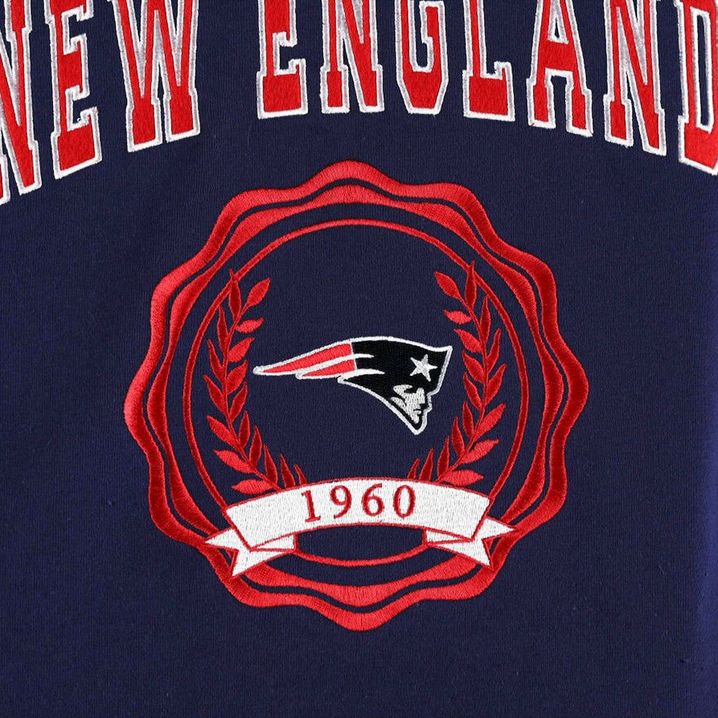 Tommy Hilfiger Women's Becca Drop Shoulder Pullover Hoodie - New England Patriots