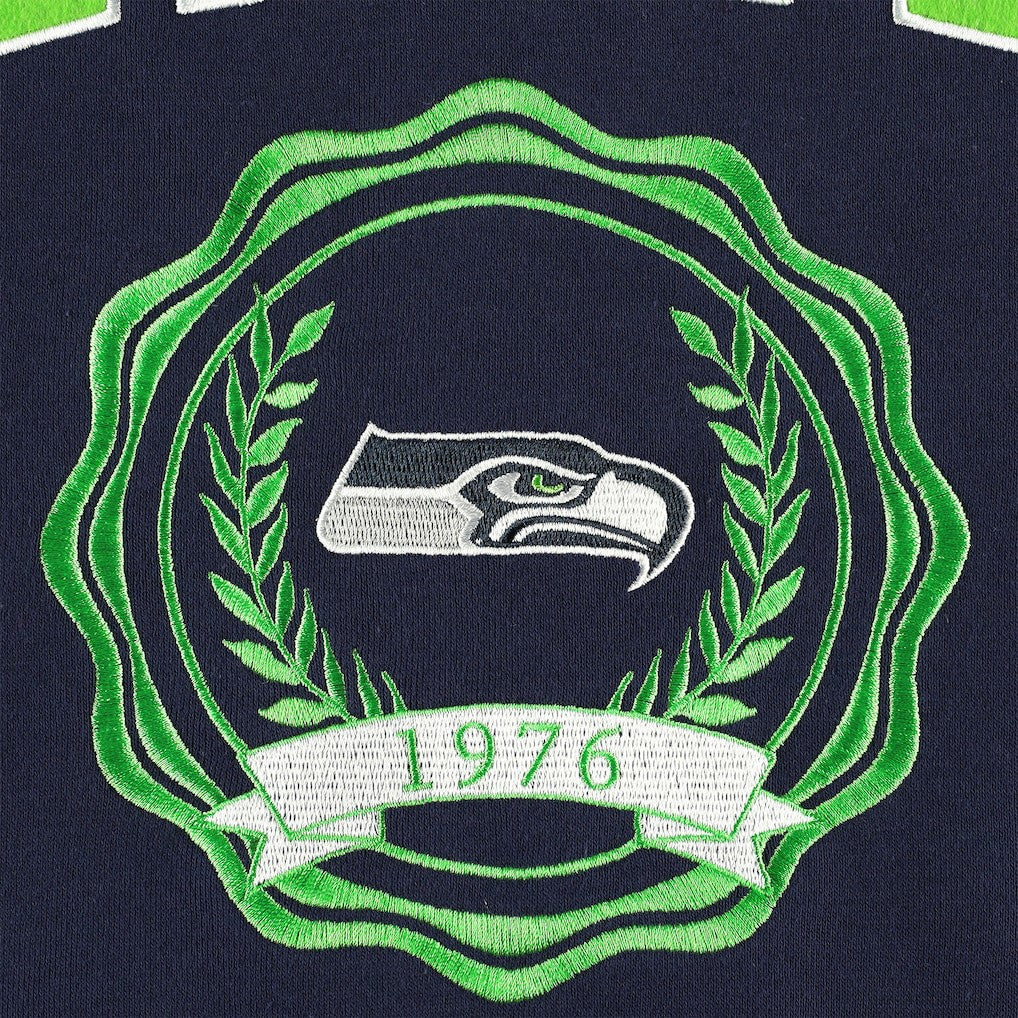 Tommy Hilfiger Women's Becca Drop Shoulder Pullover Hoodie - Seattle Seahawks