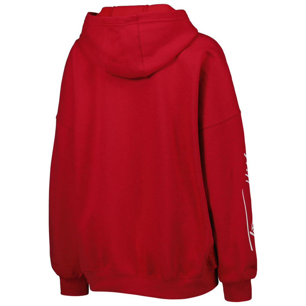 Tommy Hilfiger Women's Becca Drop Shoulder Pullover Hoodie - Tampa Bay Buccaneers