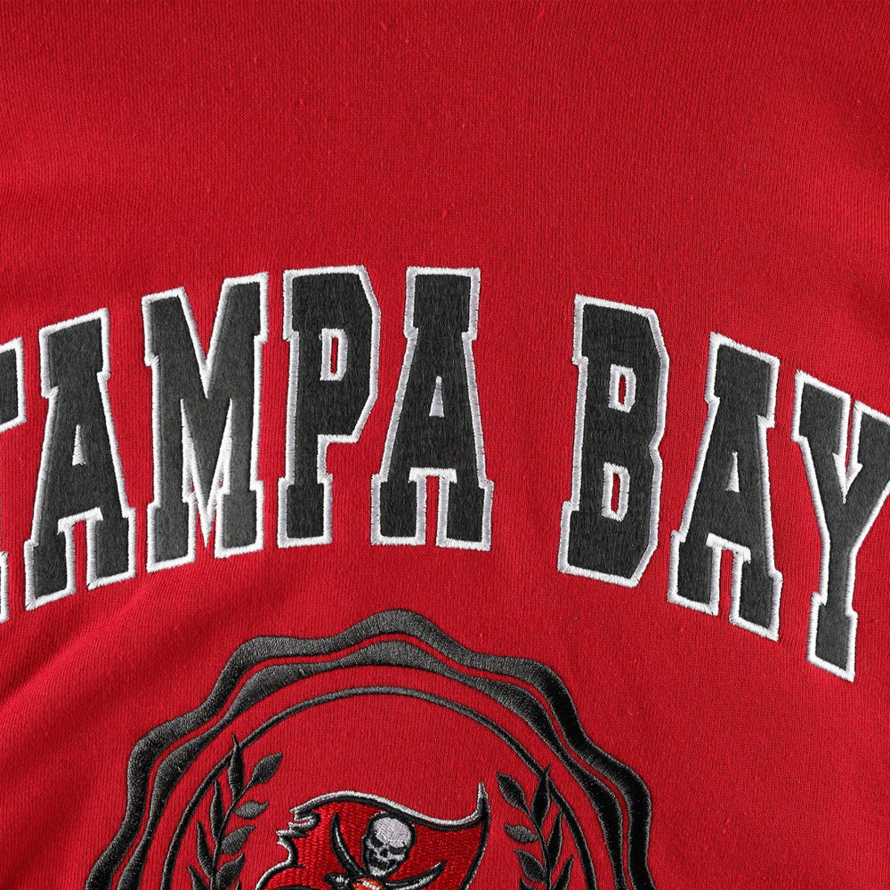 Tommy Hilfiger Women's Becca Drop Shoulder Pullover Hoodie - Tampa Bay Buccaneers