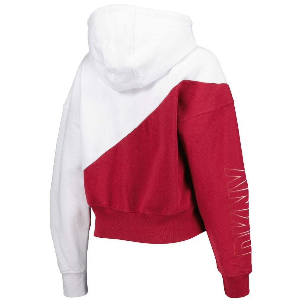 DKNY Sport Women's Bobbi Color Blocked Pullover Hoodie - Arizona Cardinals