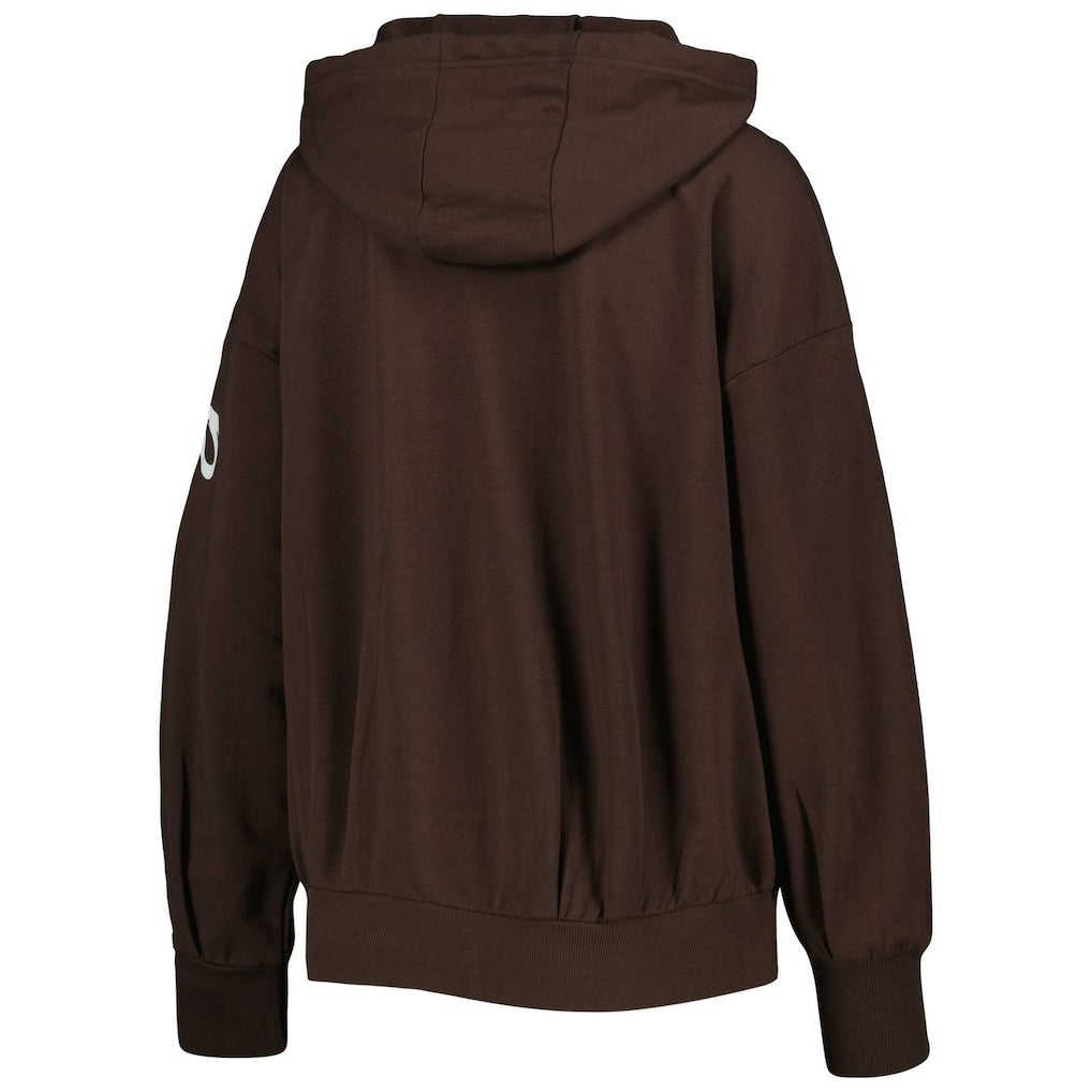 MSX by Michael Strahan Women's Emerson Lightweight Full-Zip Hoodie - Cleveland Browns