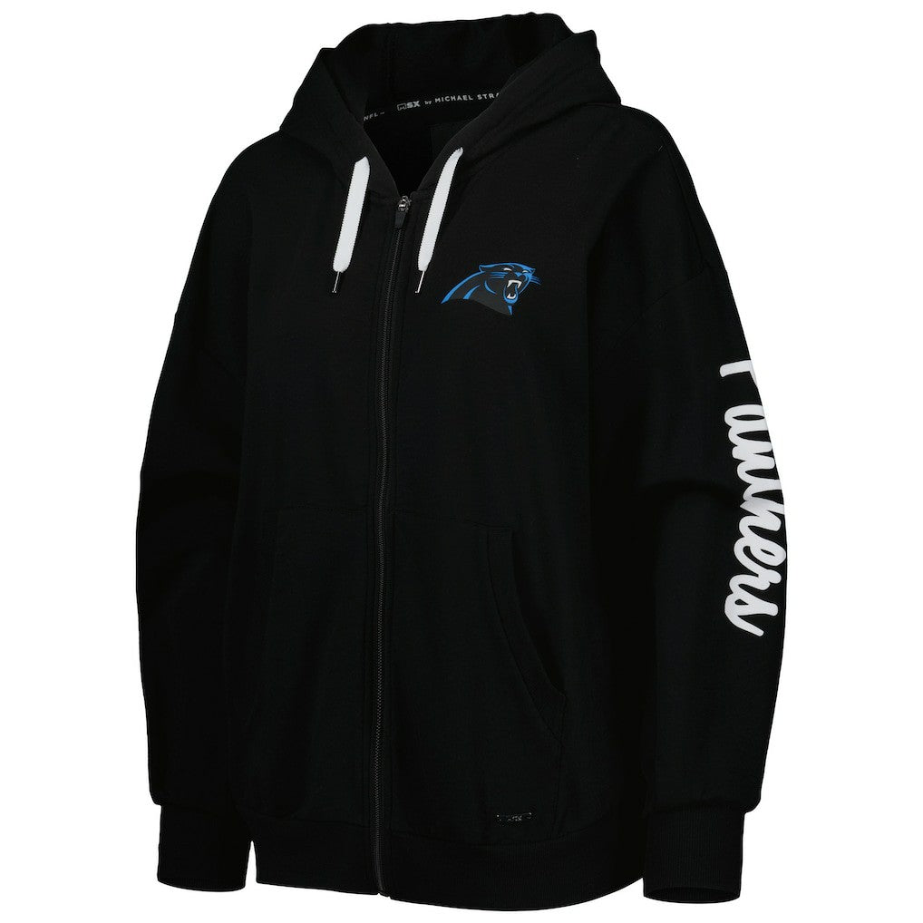 MSX by Michael Strahan Women's Emerson Lightweight Full-Zip Hoodie - Carolina Panthers