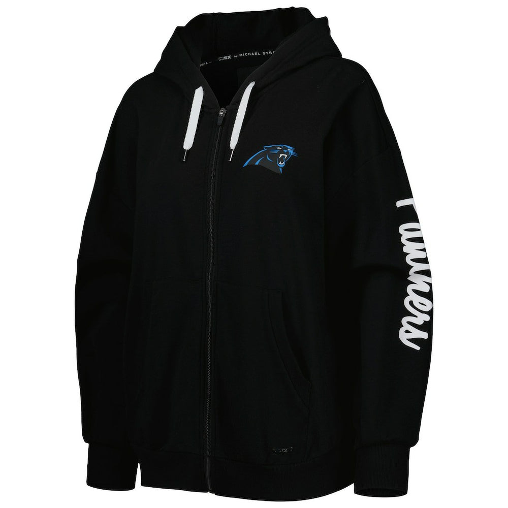 MSX by Michael Strahan Women's Emerson Lightweight Full-Zip Hoodie - Carolina Panthers