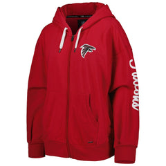 MSX by Michael Strahan Women's Emerson Lightweight Full-Zip Hoodie - Atlanta Falcons